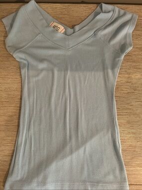 Urban Outfitters Ribbed Soft Top